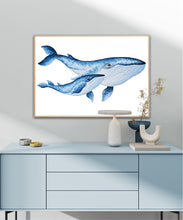 ‘Min and Theo’ print