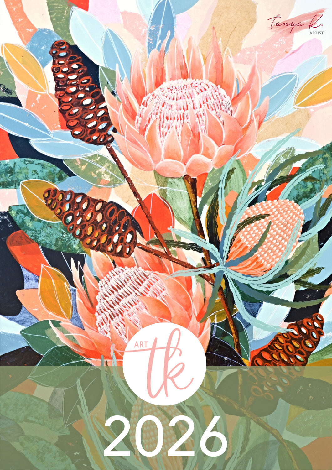 TanyaK 2026 A3 Calendar