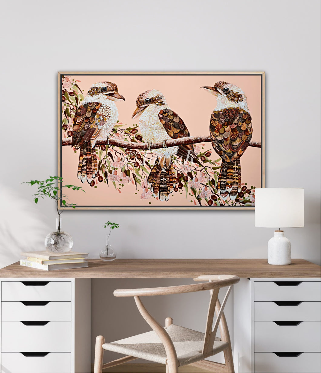 ‘Merry Queens of the Bush’ print