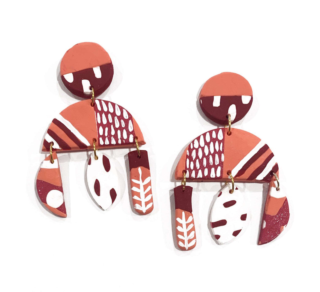 Mali Medium Drop Earrings