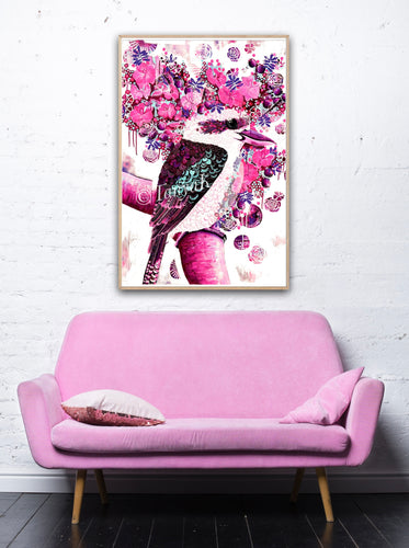 ‘Dame Edna’ print