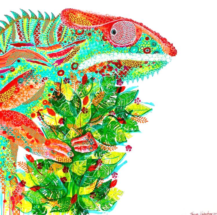 'Chameleon' Original Artwork