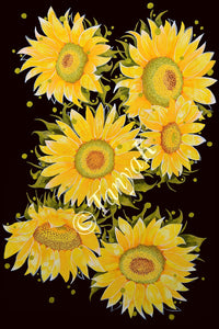 ‘Sunflower Burst’ original