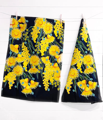 ‘Sunny Days Ahead’ Tea Towel