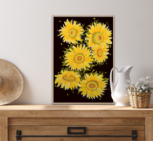 ‘Sunflower Burst’ print